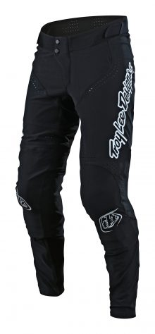 Spodnie rowerowe długie Troy Lee Designs SPRINT ULTRA Czarne Enduro MTB przód
