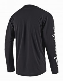 Jersey koszulka rowerowa z długim rękawem Troy Lee Designs Sprint Czarna Enduro MTB
