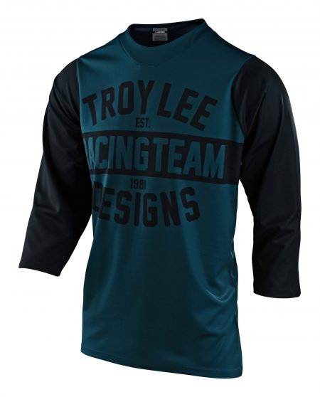 Jersey koszulka rowerowa z rękawem 3/4 Troy Lee Designs RUCKUS Niebieski Enduro MTB przód