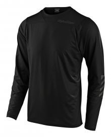 Jersey koszulka rowerowa z długim rękawem Troy Lee Designs SKYLINE Czarna Enduro MTB przód