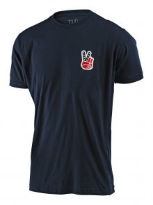 Koszulka z krótkim rękawem Troy Lee Designs PEACE OUT niebieska T-shirt