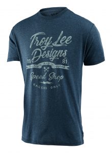 Koszulka z krótkim rękawem Troy Lee Designs WIDOW MAKER niebieska T-shirt